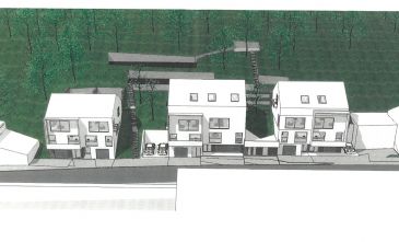 Projet Approuvé ! Terrain à Bâtir avec Autorisation pour 5 Maisons et 2 Appartements.